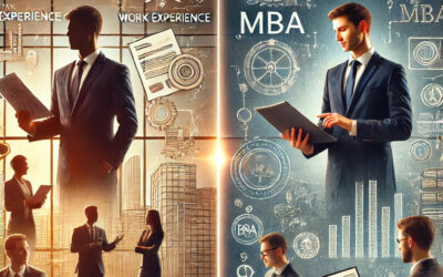 MBA vs. Experiência de Trabalho: Qual é a Melhor Escolha para o Crescimento Profissional?